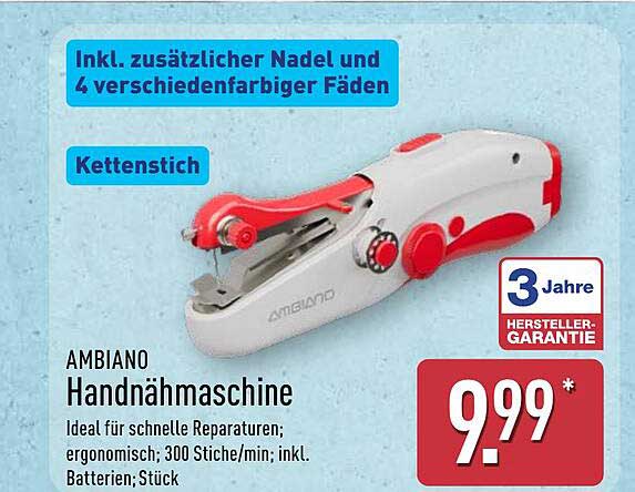 AMBIANO Handnähmaschine