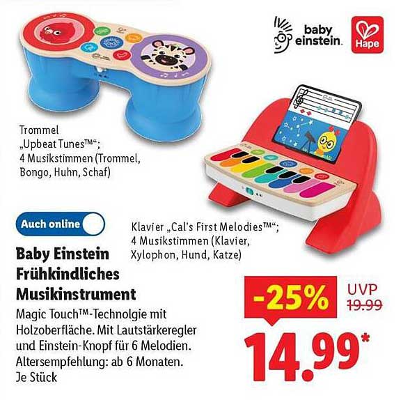 Baby Einstein Frühkindliches Musikinstrument