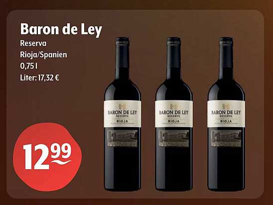 Baron de Ley Reserva - Rioja/Spanien