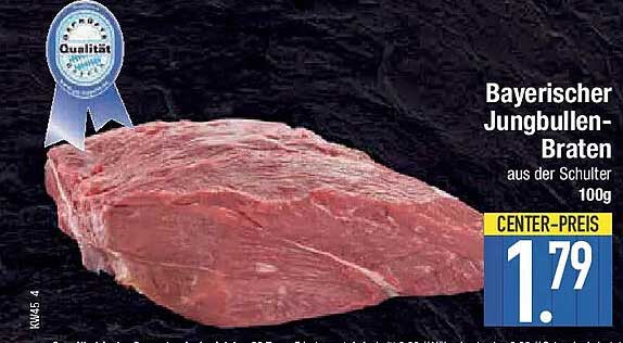 Bayerischer Jungbullen-Braten aus der Schulter 100g
