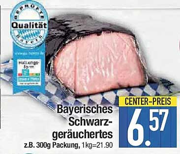 Bayerisches Schwarzgeräuchertes