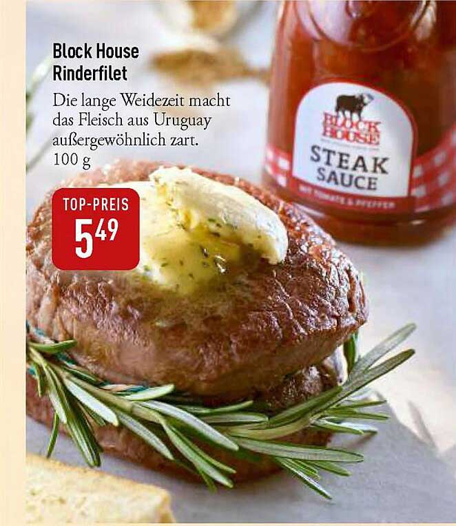 Block House Rinderfilet