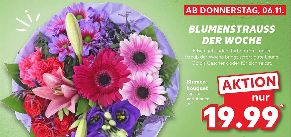 Blumenstrauß der Woche