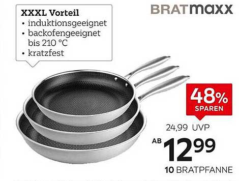 BRATmaxx Bratpfanne – 10er Set