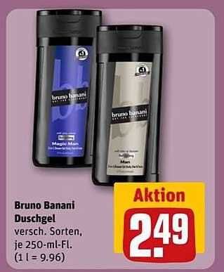 Bruno Banani Duschgel - verschiedene Sorten, je 250-ml-Fl.