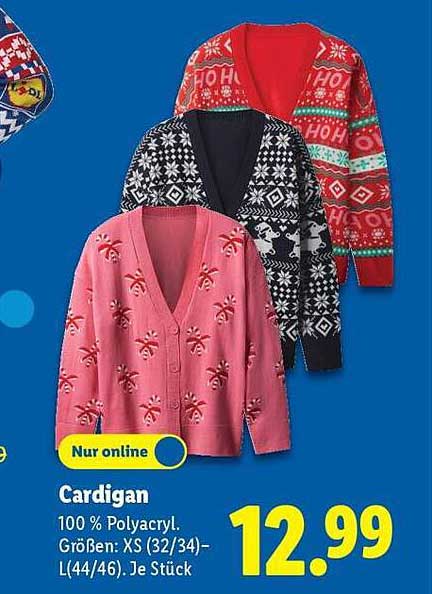 Cardigan - 100 % Polyacryl, nur online verfügbar
