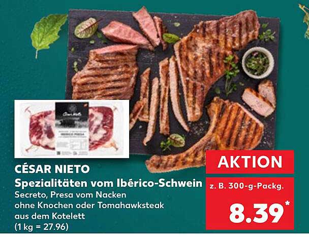 CÉSAR NIETO Spezialitäten vom Ibérico-Schwein