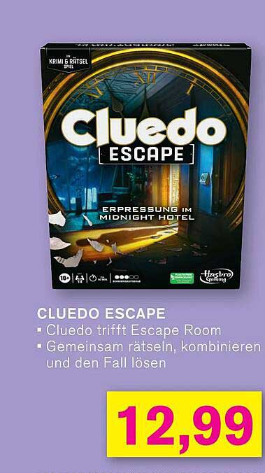 Cluedo Escape – Erpressung im Midnight Hotel