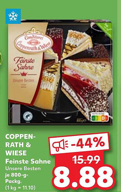 COPPENRATH & WIESE Feine Sahne 800 g Packung - Unsere Besten