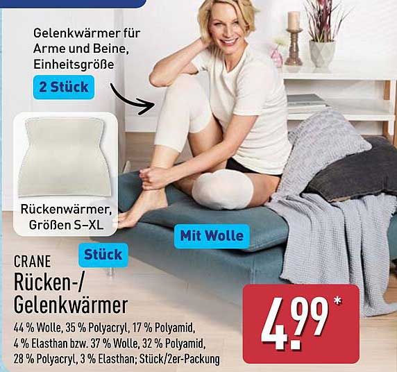 CRANE Rücken-/Gelenkwärmer