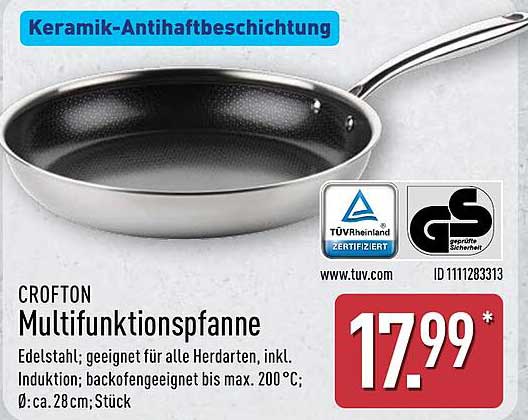 CROFTON Multifunktionspfanne