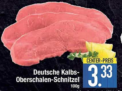 Deutsche Kalbs-Oberschalen-Schnitzel