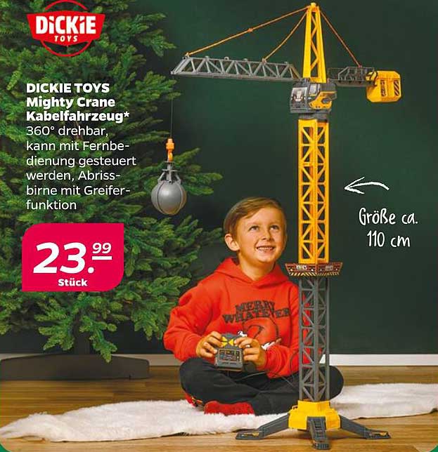 DICKIE TOYS Mighty Crane Kranfahrzeug