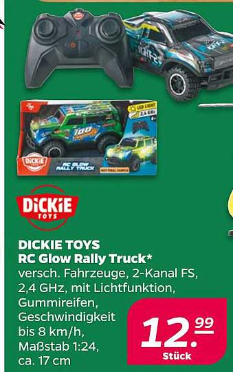 DICKIE TOYS RC Glow Rally Truck