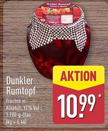 Dunkler Rumtopf