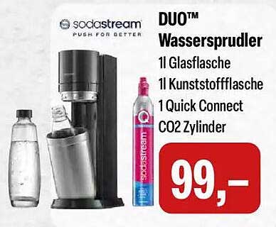 DUO™ Wassersprudler von Sodastream