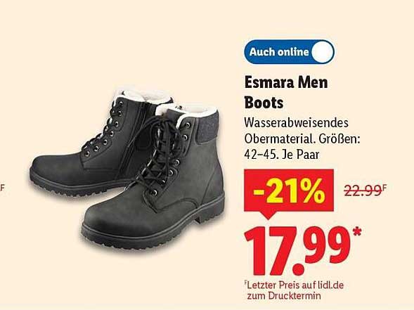 Esmara Men Boots