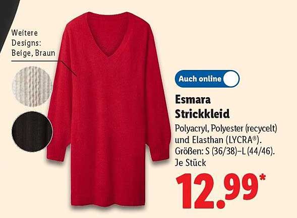 Esmara Strickkleid