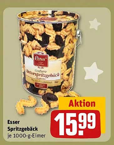 Esser Spritzgebäck je 1000-g-Eimer