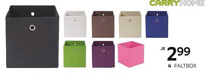 FALTBOX CARRYHOME – Praktisch und stylish für jeden Raum