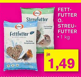 FETT- FUTTER O. STREU- FUTTER 1 kg