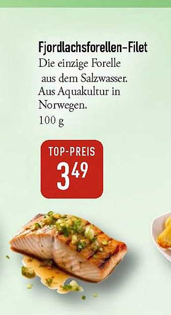 Fjordlachsforellen-Filet