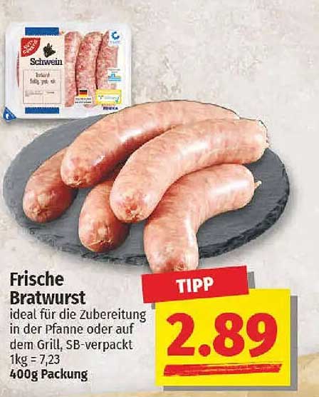 Frische Bratwurst
