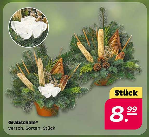 Grabschale – verschiedene Sorten, Stück