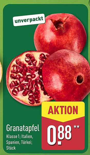 Granatapfel - saftig und frisch!