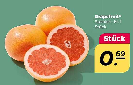 Grapefruit Spanien, Kl. I Stück