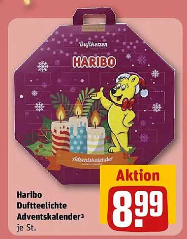Haribo Duftkerzen Adventskalender