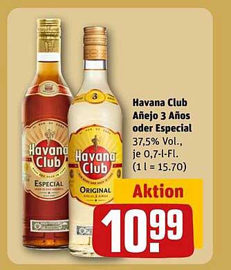 Havana Club Añejo 3 Años oder Especial