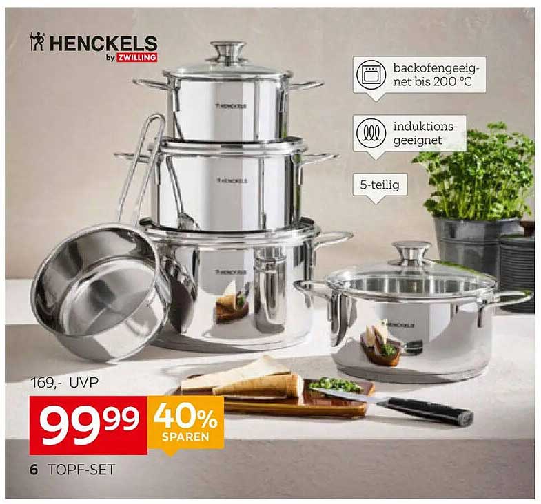 HENCKELS Topf-Set 5-teilig