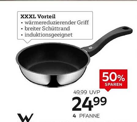 Hochwertige Pfanne mit wärmereduziertem Griff – nur bei XXXLutz!