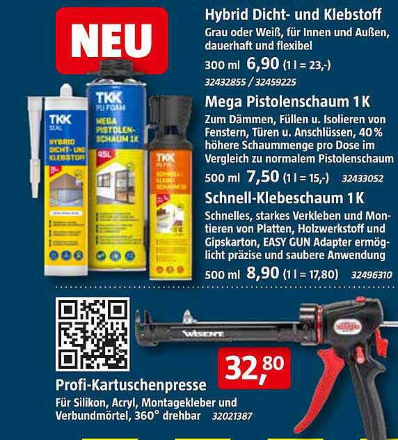 Hybrid Dicht- und Klebstoff 300 ml
