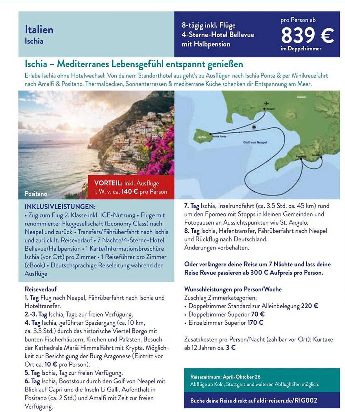 Ischia – Mediterranes Lebensgefühl entspannt genießen