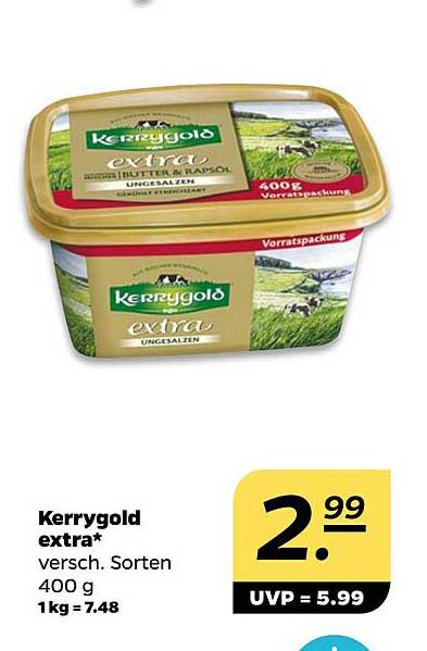 Kerrygold extra Butter & Rapsöl 400 g