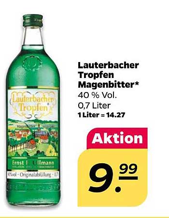 Lauterbacher Tropfen Magenbitter 0,7 Liter