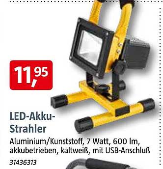 LED-Akku-Strahler