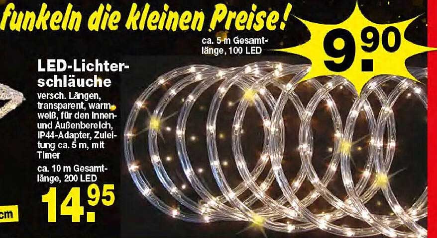 LED-Lichter-Schläuche