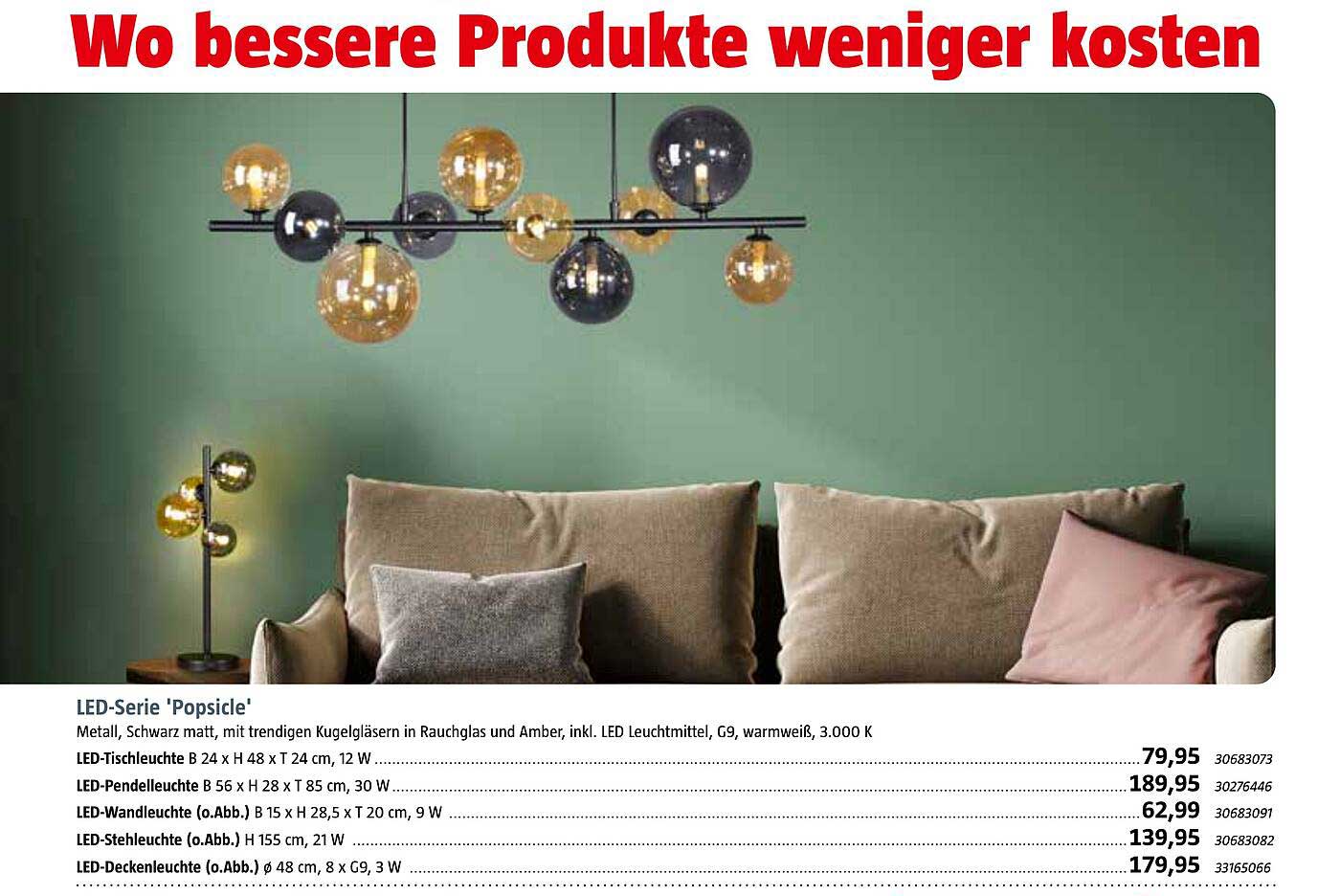 LED-Serie 'Popsicle'