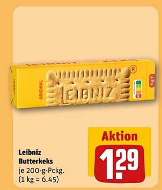 Leibniz Butterkekse 200-g-Packung