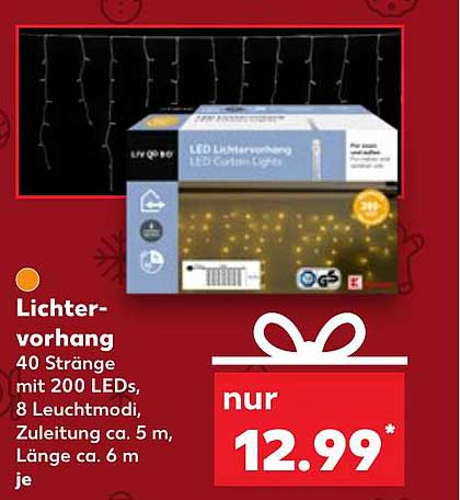 Lichtervorhang LED Garlanden Lights