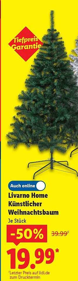 Livorno Home Künstlicher Weihnachtsbaum