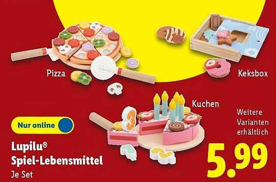 Lupilu® Spiel-Lebensmittel Je Set