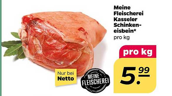 Meine Fleischerei Kasseler Schinken-Eisbein