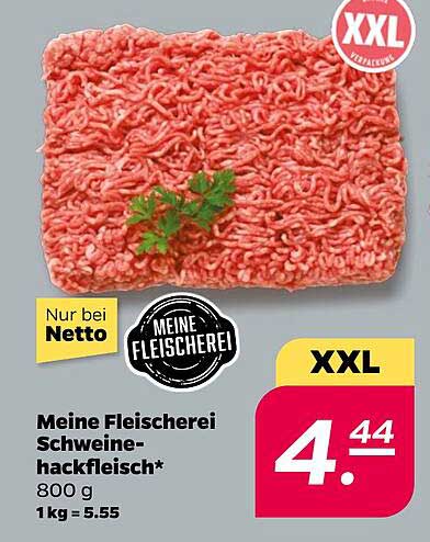 Meine Fleischerei Schweinehackfleisch 800 g