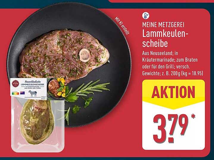 MEINE METZGEREI Lammkeulenscheibe