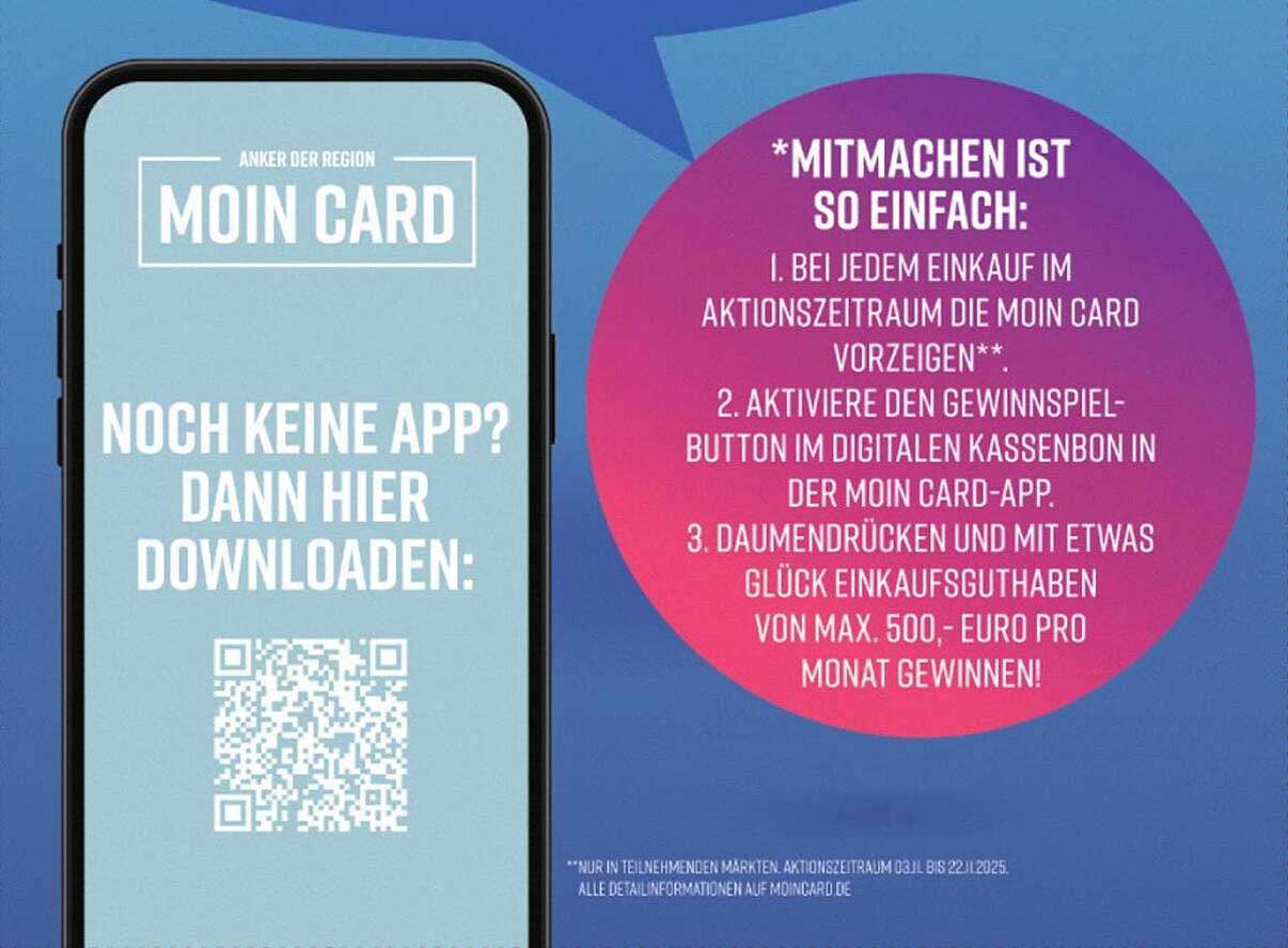Moin Card – Gewinnspiele und Cashback-Angebote