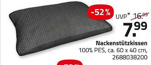 Nackenstützkissen - ergonomischen Komfort für erholsamen Schlaf